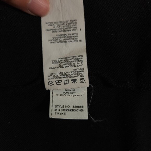 Puma Cell Girls Hooded Jacket Black Size XL - Picture 6 of 11